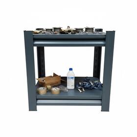 Darubtes Lj-18-1-a Industrial Storage Rack Heavy-duty Steel Shelving Unit Multi-purpose Garage O