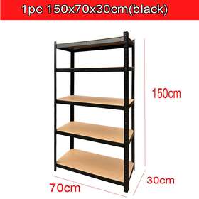 Yd-hj150-blallbfus01 Dayplus 4/5 Tier Workshop Rack Heavy Duty Storage Racking Shelving Boltless Shelf Garage Yd-hj150-blallbfus01 Dayplus 4/5 Tier Workshop Rack Heavy Duty Storage Racking Shelving Boltless Shelf Garage