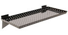 Db-02025 Metal Slatwall Panel Shelf Display Fixture Black Lot Of New Db-02025 Metal Slatwall Panel Shelf Display Fixture Black Lot Of New