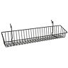 Db-03017-cb Wire Baskets Slatwall Gridwall Pegboard Display Lot Of Black New
