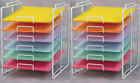 Db-21-699 Scrapbook Paper Organizer Counter Rack Craft Store Lot Of New