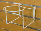 Db-289-hr4-mf-w Hat Ball Display Slat Grid Wall Peg Rack Fixture White Db-289-hr4-mf-w Hat Ball Display Slat Grid Wall Peg Rack Fixture White