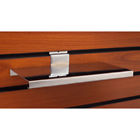 Db-3565c Unbranded Chrome Shelves Slatwall Shelf For Shoes Accessories Display Showcase