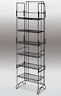 Db-58-404 Snack Candy Chips Display Wire Bread Rack Floor Merchandiser Black
