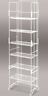 Db-58-405 Snack Candy Chips Display Wire Bread Rack Floor Merchandiser White