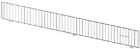 Db-c-fdf648cn-1 Front Fence Gondola Shelf Chrome Lozier Madix West Coast Lot