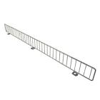 Db-frenc336b Front Fence Gondola Shelving Black Streater Usa Made Shelf Lot
