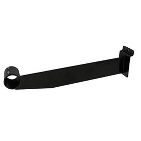 52794 Dbm Imports 12 Slatwall Hangrail Bracket Holding 1-1/4 Round Tube For Retail Display-black 52794 Dbm Imports 12 Slatwall Hangrail Bracket Holding 1-1/4 Round Tube For Retail Display-black