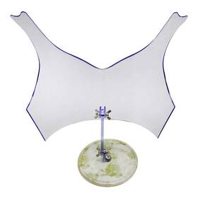 Dbm Imports 53745 Clear Plastic Display Free Standing Form Bra Bikini