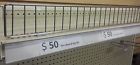 Display Fencing Divider Shelves Lozier Wire Chrome Madix 3 " 36 Front