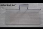 Display Fixture " Shelves "x4 Panel Used 10 Shoe 100 Gridwall Acrylic Display Fixture " Shelves "x4 Panel Used 10 Shoe 100 Gridwall Acrylic