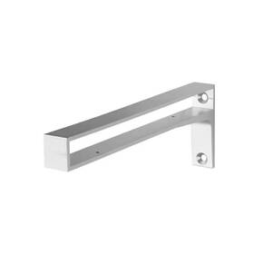 Dolle 445029350362 Sumo Belt 4.3 Inch Silver Aluminum Shelf Support Set Of 2