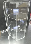 Door Hexagon Acrylic Case Latch Display Door Hexagon Acrylic Case Latch Display