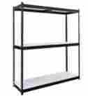 Drhc481884-3s-f-me Hallowell Rivetwell Double Boltless 3 Shelf Shelving Unit Starter Drhc481884-3s-f-me Hallowell Rivetwell Double Boltless 3 Shelf Shelving Unit Starter