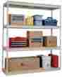 Drhc961884-4s Hallowell Rivetwell Double Rivet Boltless Shelving 96 Width X 18 Drhc961884-4s Hallowell Rivetwell Double Rivet Boltless Shelving 96 Width X 18
