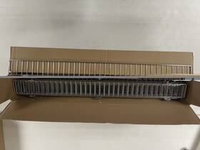 E-b Wire Bf336 25 New Gondola Shelf Fence Fits Lozier And Madix Shelving 35.5 Inch X 3