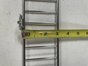E-b Wire Bf348 25 New Gondola Shelf Fence Fits Lozier And Madix Shelving 48 Inch X 3