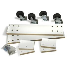Wdcas2h48 Econoco 841134109722 Optional Caster Kit For Slatwall Gondola Only