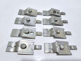 Sc502 Edsal Lot Of 8 Hd Shelving Clips Safety Shelf Sc502 Edsal Lot Of 8 Hd Shelving Clips Safety Shelf