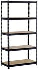Edsal Steel Shelving Black 5 Heavy Duty Shelves Garage Office Pantry Rack Adjustable 035441152100 Edsal Steel Shelving Black 5 Heavy Duty Shelves Garage Office Pantry Rack Adjustable 035441152100