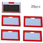 Ef00236 Pcs Magnetic Plastic Shelf Label Holders Red 704129943889 Ef00236 Pcs Magnetic Plastic Shelf Label Holders Red 704129943889