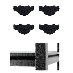Emalpe Emalp214 Whalen Post Insert Corner Connector For Shelving Costco Small Black