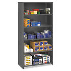 Espc61836mgy Tennsco Closed Commercial Steel Shelving Medium Gray 044767130358