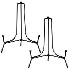 Fasunry 699747846332 2 Pack Upgraded Plate Display Stands 12 Inch Black Fasunry 699747846332 2 Pack Upgraded Plate Display Stands 12 Inch Black