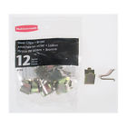 Fg4c2502zinc Rubbermaid Zinc Standard Shelf Steel Clip Set Of 12 071691181286 Fg4c2502zinc Rubbermaid Zinc Standard Shelf Steel Clip Set Of 12 071691181286