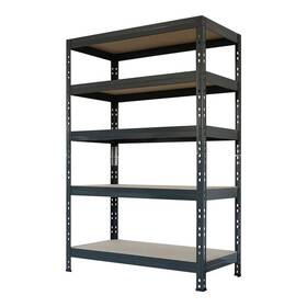 Fixturedisplays Ws-243tr5hdf1635 Ar Shelving 35 Inch X 16 71 5-shelf Boltless Rivet Fiberboard Unit