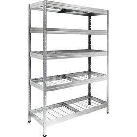 Fixturedisplays Ws-243trm18s502khgdz Ar Shelving Garage Series 18 Inch X 59 71 4- Shelf Boltless Fiberboard