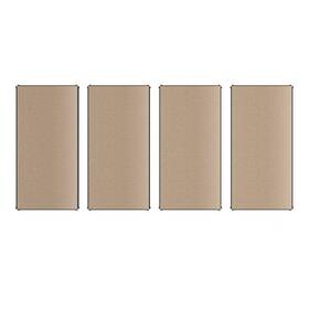 Ws-257b1836z4pbbs Fixturedisplays Lavex 24 Inch X 36 Black Particle Board Shelves 4- Shelf Boltless Shelving 4/ Case