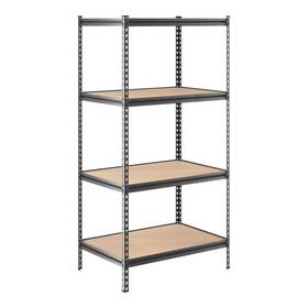 Ws-257b243672z4pbk Fixturedisplays Lavex 18 Inch X 48 Black Z- 5- Shelf Boltless Particle Board Shelving 72 Uprights Ws-257b243672z4pbk Fixturedisplays Lavex 18 Inch X 48 Black Z- 5- Shelf Boltless Particle Board Shelving 72 Uprights