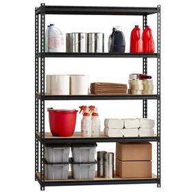 Fixturedisplays Ws-42020994 Hirsh Industries 22130 36 Inch 18 72 Black Crinkle Shelf Boltless Shelving Wire