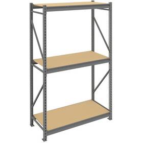 Ws-bu-482496ps-mgy Fixturedisplays Tennsco 24 Inch X 48 96 Medium Grey Storage Rack Corrugated Decking 482496cs Ws-bu-482496ps-mgy Fixturedisplays Tennsco 24 Inch X 48 96 Medium Grey Storage Rack Corrugated Decking 482496cs