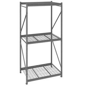 Ws-bu-4836120ws-mgy Fixturedisplays Tennsco 36 Inch X 48 72 Medium Grey Storage Rack Corrugated Decking 483672cs Ws-bu-4836120ws-mgy Fixturedisplays Tennsco 36 Inch X 48 72 Medium Grey Storage Rack Corrugated Decking 483672cs