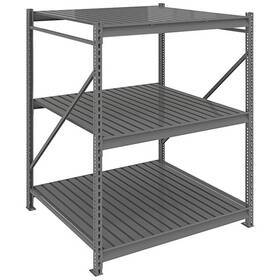 Ws-bu-484872cs-mgy Fixturedisplays Tennsco 48 Inch X 72 Medium Grey Storage Rack Particleboard Decking 484872ps Ws-bu-484872cs-mgy Fixturedisplays Tennsco 48 Inch X 72 Medium Grey Storage Rack Particleboard Decking 484872ps