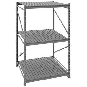 Ws-bu-484896cs-mgy Fixturedisplays Tennsco 48 Inch X 96 Medium Grey Storage Rack Particleboard Decking 484896ps Ws-bu-484896cs-mgy Fixturedisplays Tennsco 48 Inch X 96 Medium Grey Storage Rack Particleboard Decking 484896ps