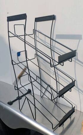 Gehl Foods D100803 3 Tier Chips Display Rack 2.0 3-chelf Chip