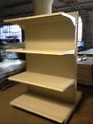 Grocery Store Gondola White Darling Fixture Metal Shelving Shelves Platinum Used Grocery Store Gondola White Darling Fixture Metal Shelving Shelves Platinum Used