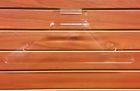 Hanger Slatwall Clothing Notches Acrylic Garment