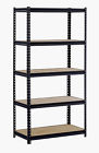Ur185p-blk Heavy Duty Table Workbench Steel Rack Garage Shelving Tier 5 Unit Shelves Shop Ur185p-blk Heavy Duty Table Workbench Steel Rack Garage Shelving Tier 5 Unit Shelves Shop