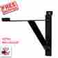 Hedy-ss-45332 Black Shelf Bracket New Pack Of 8 Retails Contemporary For Slatwall 12 Long Hedy-ss-45332 Black Shelf Bracket New Pack Of 8 Retails Contemporary For Slatwall 12 Long