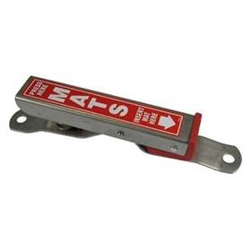 Hi-tech 650753980007 Silver Aluminum Mat Clamp 3 Inch W X 11.5 H 1.5 D Hi-tech 650753980007 Silver Aluminum Mat Clamp 3 Inch W X 11.5 H 1.5 D