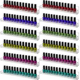 Hidyuuoo 748612 1 9jrmiyxb Nail Polish Shelf Wall 15 Inch L X 2 H 1.6 D Transparent