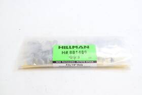 881486 Hillman 60-pk Shelf Pins Metal Nickel Plated 1/4 Inch