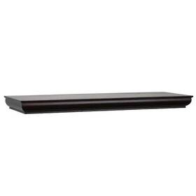 Home Decorators Collection 048037860488 24 Inch L X 8 W Profile Espresso Shelf