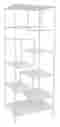 Hrt-29868 3 Hands Three Metal And Wood 63 Nine Shelf Shelving Unit 726674298689 Hrt-29868 3 Hands Three Metal And Wood 63 Nine Shelf Shelving Unit 726674298689