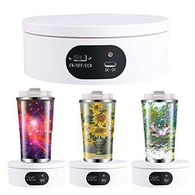 Hsobope Stand12c Turner Cup Rotating Display Stand For Epoxy Glitter Tumbler 360 Degree Hsobope Stand12c Turner Cup Rotating Display Stand For Epoxy Glitter Tumbler 360 Degree