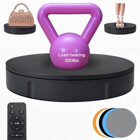 Jayegt Jy-30-b Motorized Rotating Display Stand 350lbs Black/11.8inch/wired Black